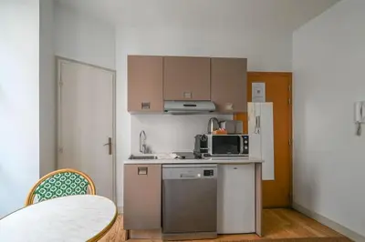 Cuisine ou kitchenette dans l'établissement Paris, Opéra 2D...pour un séjour magique