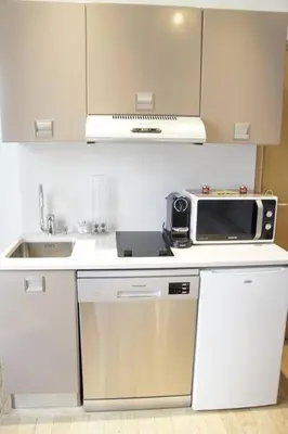 Cuisine ou kitchenette dans l'établissement Paris, Opéra 2D...pour un séjour magique