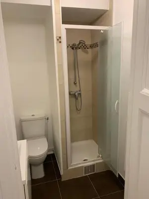 Salle de bains dans l'établissement paris superb studio