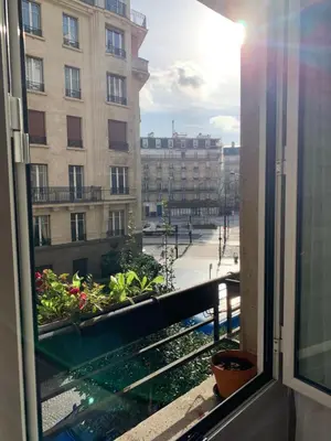 Balcon ou terrasse dans l'établissement paris superb studio