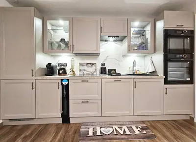 Cuisine ou kitchenette dans l'établissement Your cozy cove by Paris