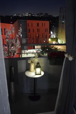 Balcon ou terrasse dans l'établissement Your cozy cove by Paris