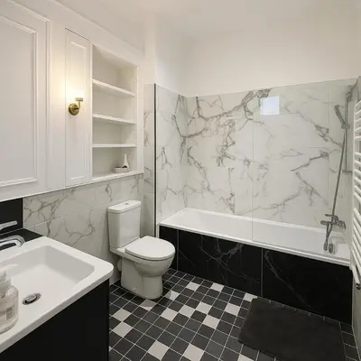 Salle de bains dans l'établissement Champs-Elysées / Arc de Triomphe