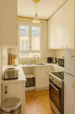 Cuisine ou kitchenette dans l'établissement Arc de Triomphe/ Champs-Élysées