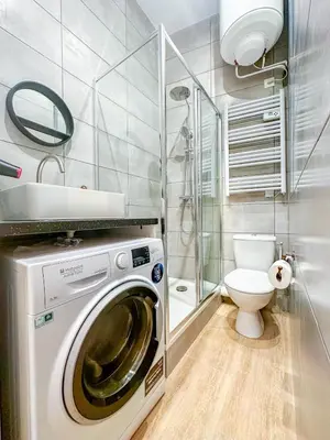 Salle de bains dans l'établissement Marais - Canal st Martin 20m2