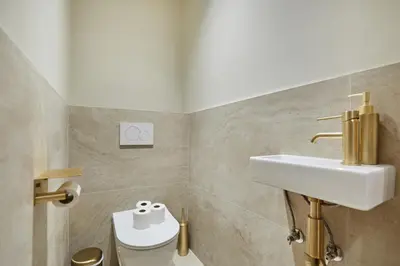 Salle de bains dans l'établissement Appartement au coeur de Paris Madeleine by Studio prestige