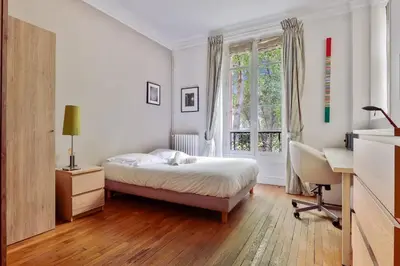 Un ou plusieurs lits dans un hébergement de l'établissement Villa Boileau - Welkeys