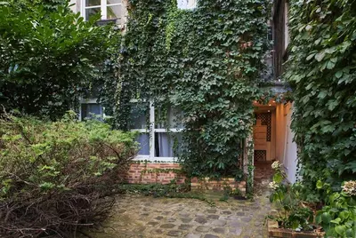 Jardin de l'établissement Studio proche Roland Garros