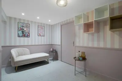 Coin salon dans l'établissement 11.Appart 4pers#1 Bedroom#Pigalle#Opéra#Paris 9