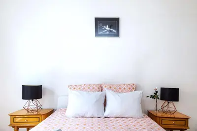 Un ou plusieurs lits dans un hébergement de l'établissement Cosy & Spacieux, Paris 10 min + Parking privé.
