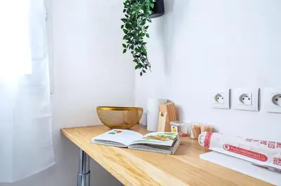 Plan de l'établissement Cosy & Spacieux, Paris 10 min + Parking privé.