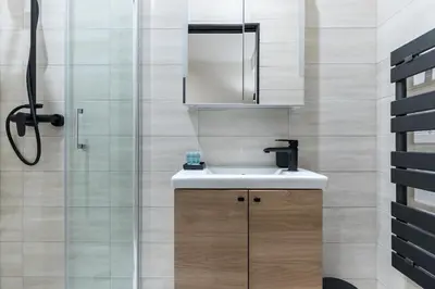 Salle de bains dans l'établissement Appartement Design en Duplex 2BR à Oberkampf