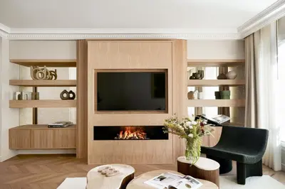 Télévision ou salle de divertissement dans l'établissement HIGHSTAY - Luxury Serviced Apartments - Centre Pompidou