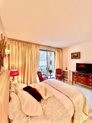 Un ou plusieurs lits dans un hébergement de l'établissement Paris luxury apartment - Award 2026