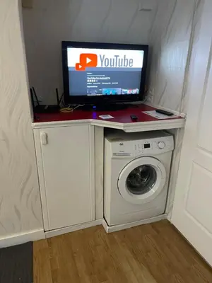 Télévision ou salle de divertissement dans l'établissement Paris roquette appartement 1 chambre