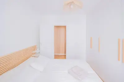 Un ou plusieurs lits dans un hébergement de l'établissement We Parisian The Latin Quarter Cozy Home