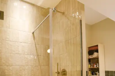 Salle de bains dans l'établissement Comfortable 150 m house in the heart of Paris