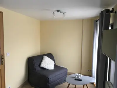 Coin salon dans l'établissement Chatihotes