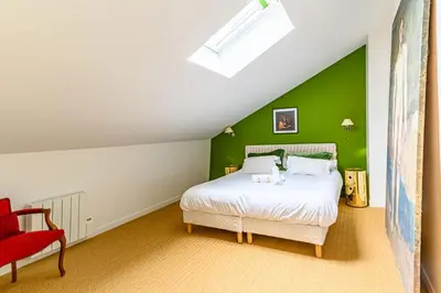Un ou plusieurs lits dans un hébergement de l'établissement Appartement Sauval - Welkeys