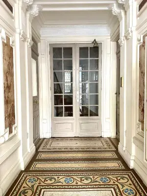 Plan de l'établissement Studio climatisé pour 1 ou 2 personnes au 109 avenue Mozart Paris 16