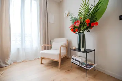 Coin salon dans l'établissement Luxury Flat - Opera & Upper Marais