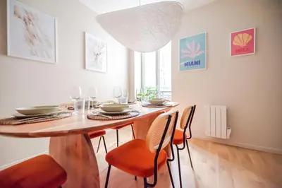 Coin salon dans l'établissement Luxury Flat - Opera & Upper Marais