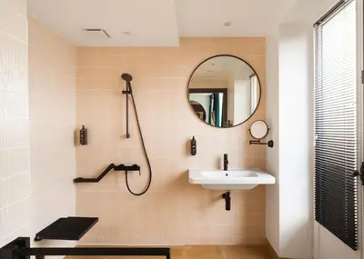 Salle de bains dans l'établissement Limehome Paris Montmartre