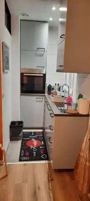 Cuisine ou kitchenette dans l'établissement Appartement - Paris 20