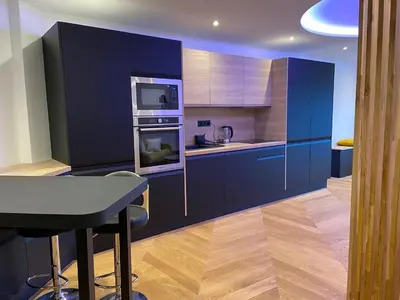 Cuisine ou kitchenette dans l'établissement Luxury Penthouse Eiffel Tower view