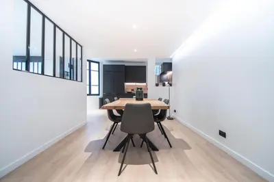 Plan de l'établissement Villa in paris - Eiffel Tower area