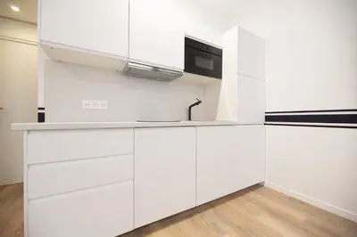 Cuisine ou kitchenette dans l'établissement Cosy home - Haut marais