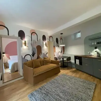 Marais - Quiet one-bedroom decorated with taste