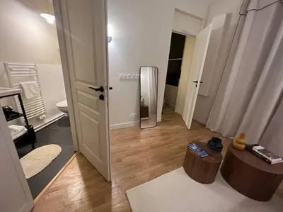 Salle de bains dans l'établissement Marais - Unique duplex decorated with taste