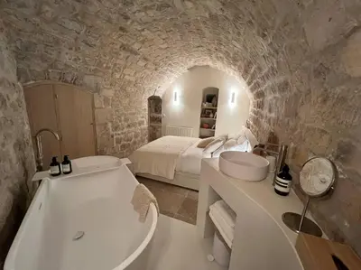 Salle de bains dans l'établissement Marais - Unique duplex decorated with taste