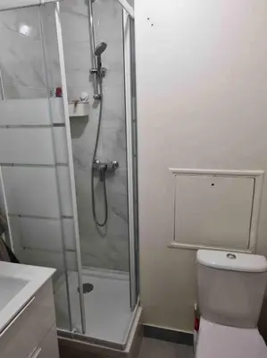 Salle de bains dans l'établissement Mignonnette