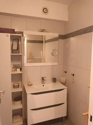 Salle de bains dans l'établissement Sunny Flat in Paris