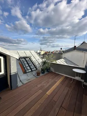 Balcon ou terrasse dans l'établissement Pretty Parisian Penthouse