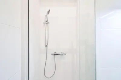Salle de bains dans l'établissement Jolie appartement près du métro