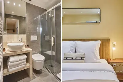 Salle de bains dans l'établissement Apartment Center of Paris by Studio prestige
