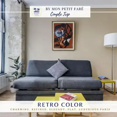 Retro Color - Proche Tour Eiffel - by Mon Petit Faré