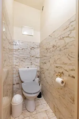 Salle de bains dans l'établissement Arc de triomphe studio charme authentique