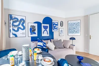 Plan de l'établissement Agréable appartement près de la capitale