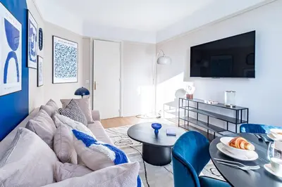 Plan de l'établissement Agréable appartement près de la capitale