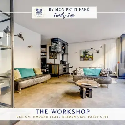 L'Atelier - Loft rénové en souplex - Tour Eiffel