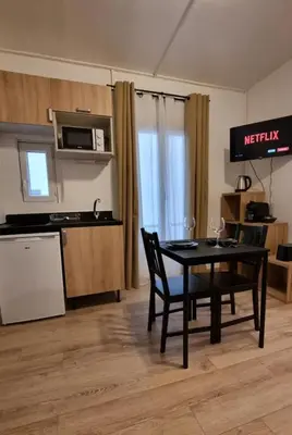 Cuisine ou kitchenette dans l'établissement Paris Opéra - Montmartre & Metro 13 & 14