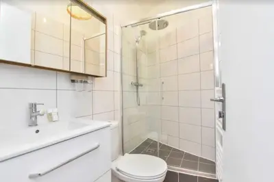 Salle de bains dans l'établissement Cosy Studio 2P- Gare de l'Est/Paris Center