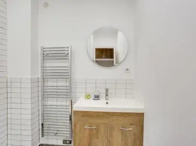 Salle de bains dans l'établissement Amazing Apartment: 2BR/4P -Bastille/Saint Ambroise