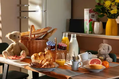 Nourriture dans l'appart'hôtel ou à proximité