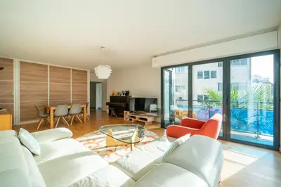 Plan de l'établissement Large charming flat, heart of Boulogne - Close from Paris main touristic spots