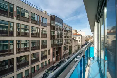 Plan de l'établissement Large charming flat, heart of Boulogne - Close from Paris main touristic spots